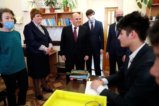 Рабочая поездка премьер-министра РФ М. Мишустина в Cибирский федеральный округ. День второй