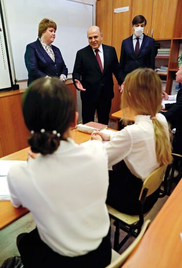 Рабочая поездка премьер-министра РФ М. Мишустина в Cибирский федеральный округ. День второй