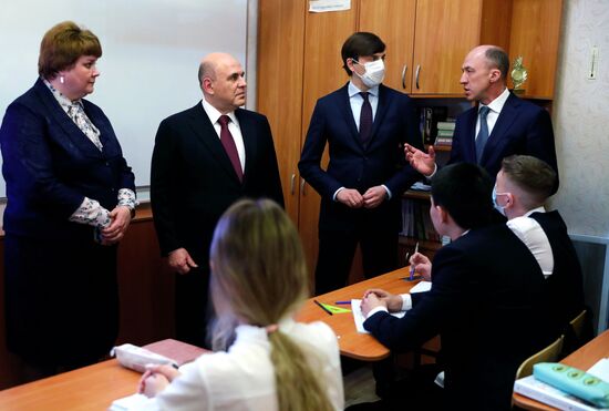 Рабочая поездка премьер-министра РФ М. Мишустина в Cибирский федеральный округ. День второй