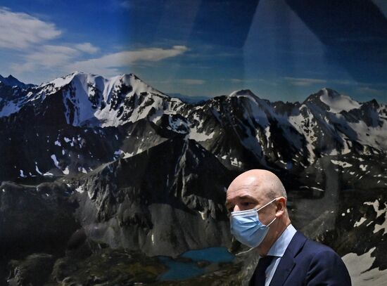 Рабочая поездка премьер-министра РФ М. Мишустина в Cибирский федеральный округ. День второй