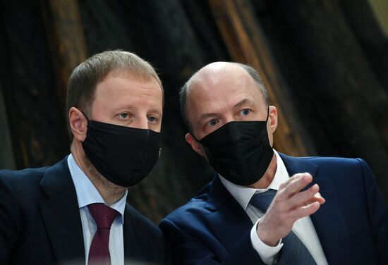 Рабочая поездка премьер-министра РФ М. Мишустина в Cибирский федеральный округ. День второй