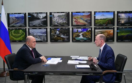 Рабочая поездка премьер-министра РФ М. Мишустина в Cибирский федеральный округ. День второй