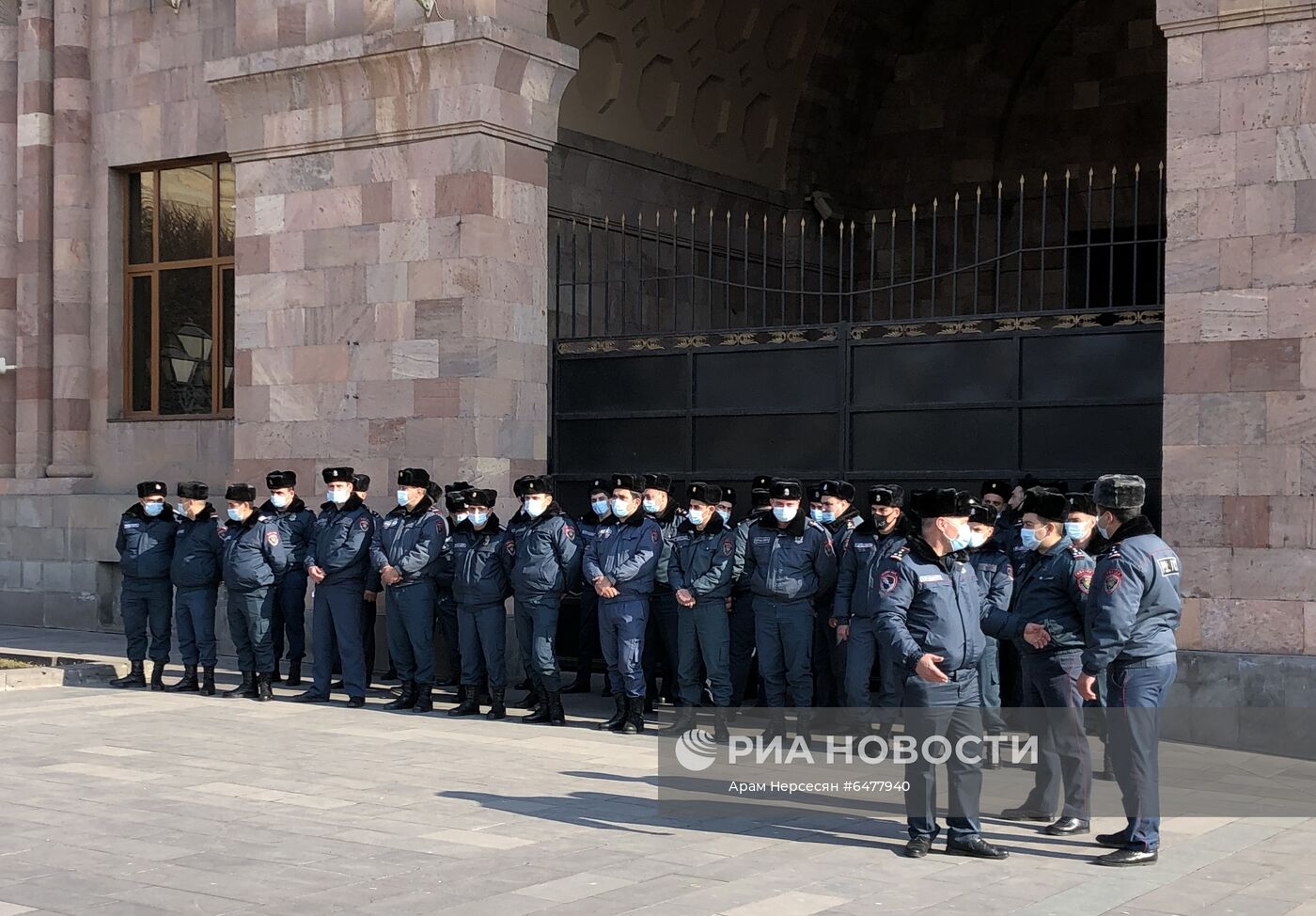 Акция протеста оппозиции в Ереване