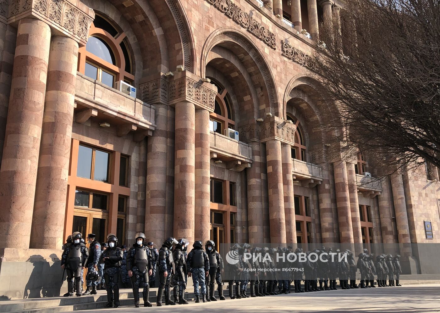 Акция протеста оппозиции в Ереване