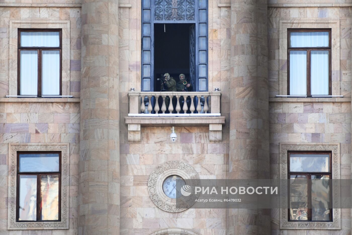 Акция протеста оппозиции в Ереване