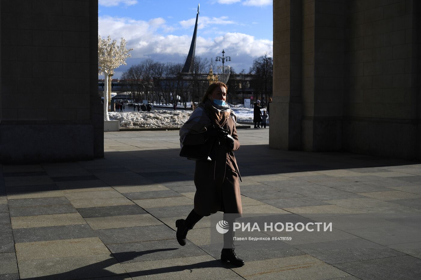 Весна в Москве