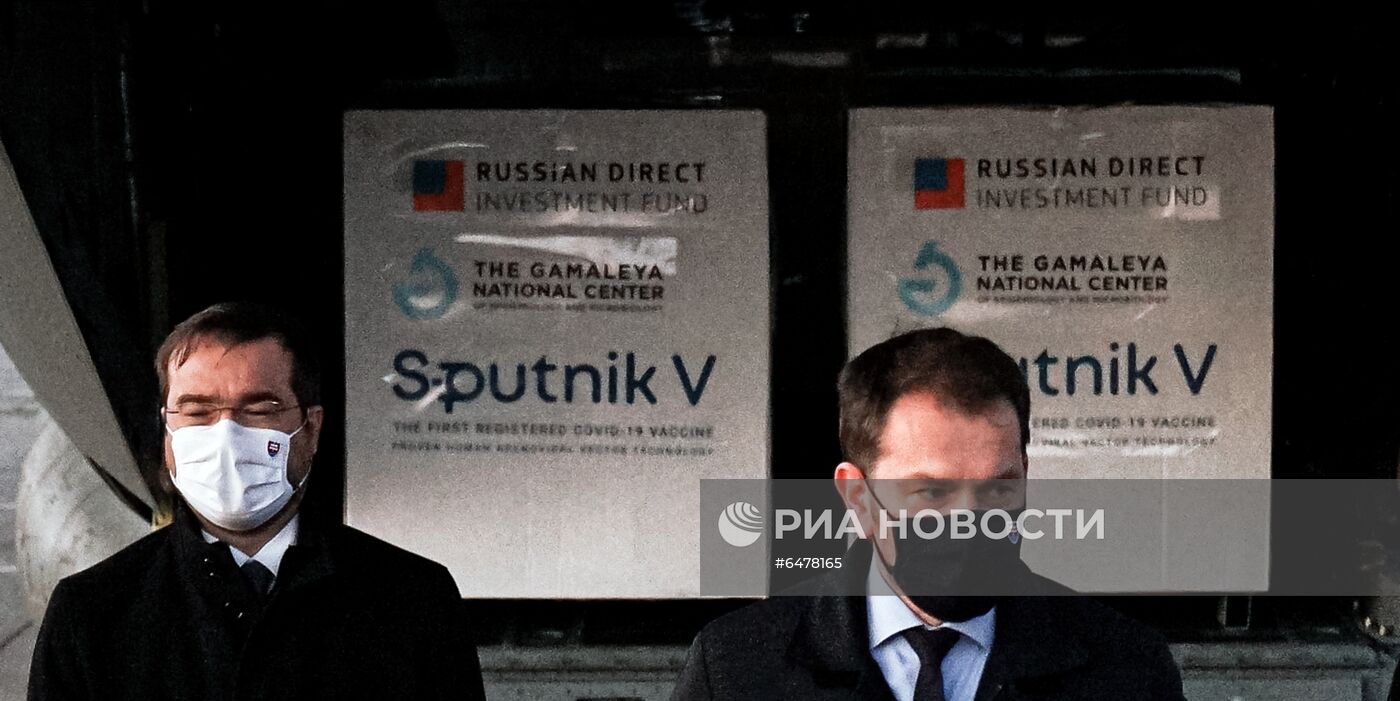 Вакцина Sputnik V доставлена в Словакию