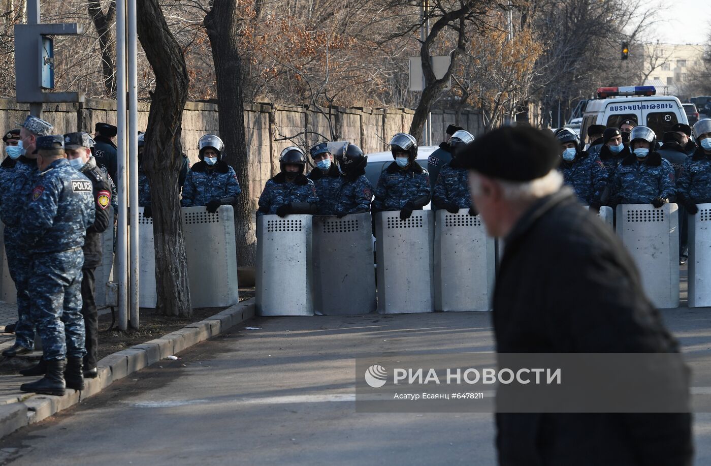 Акция протеста оппозиции в Ереване