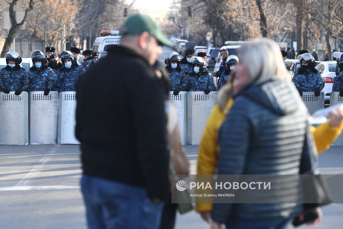 Акция протеста оппозиции в Ереване