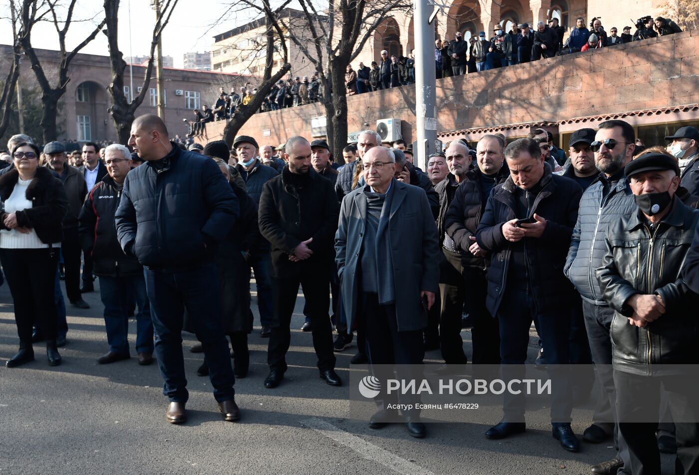 Акция протеста оппозиции в Ереване