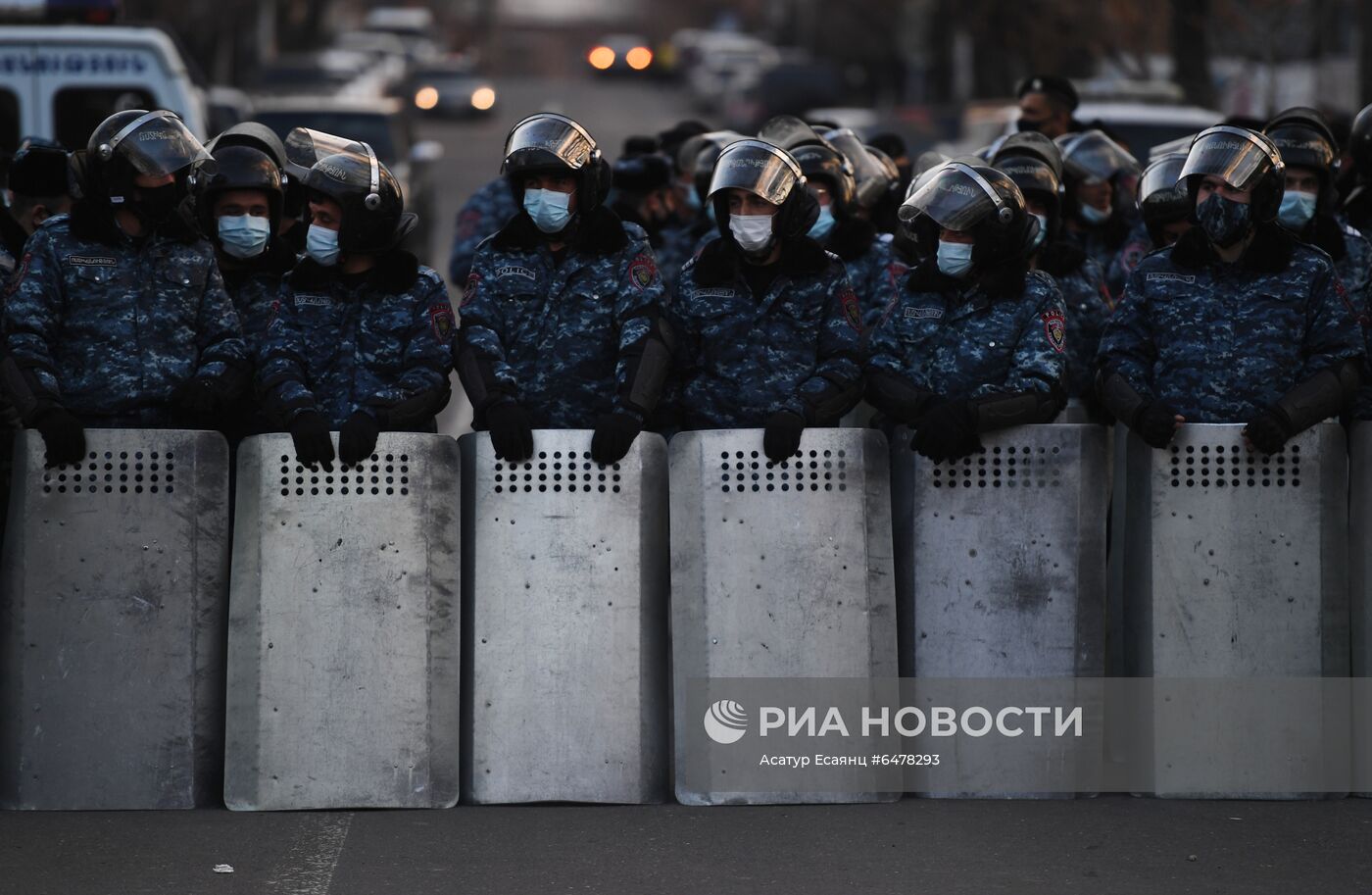 Акция протеста оппозиции в Ереване