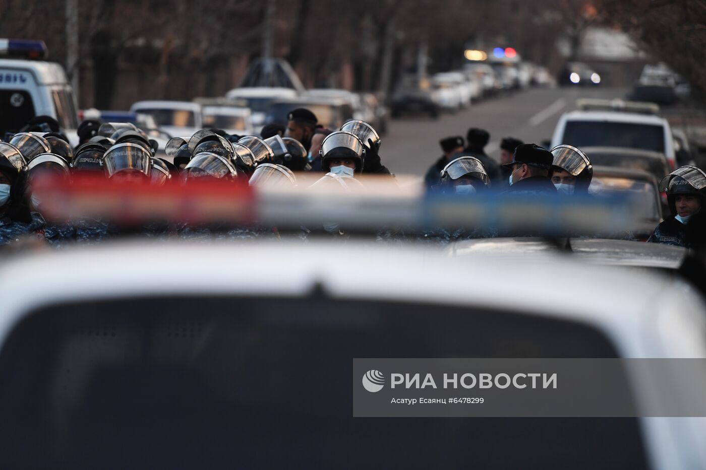 Акция протеста оппозиции в Ереване