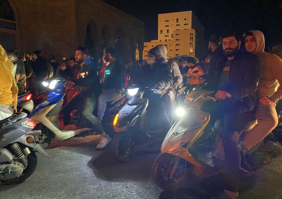 Протесты в Бейруте