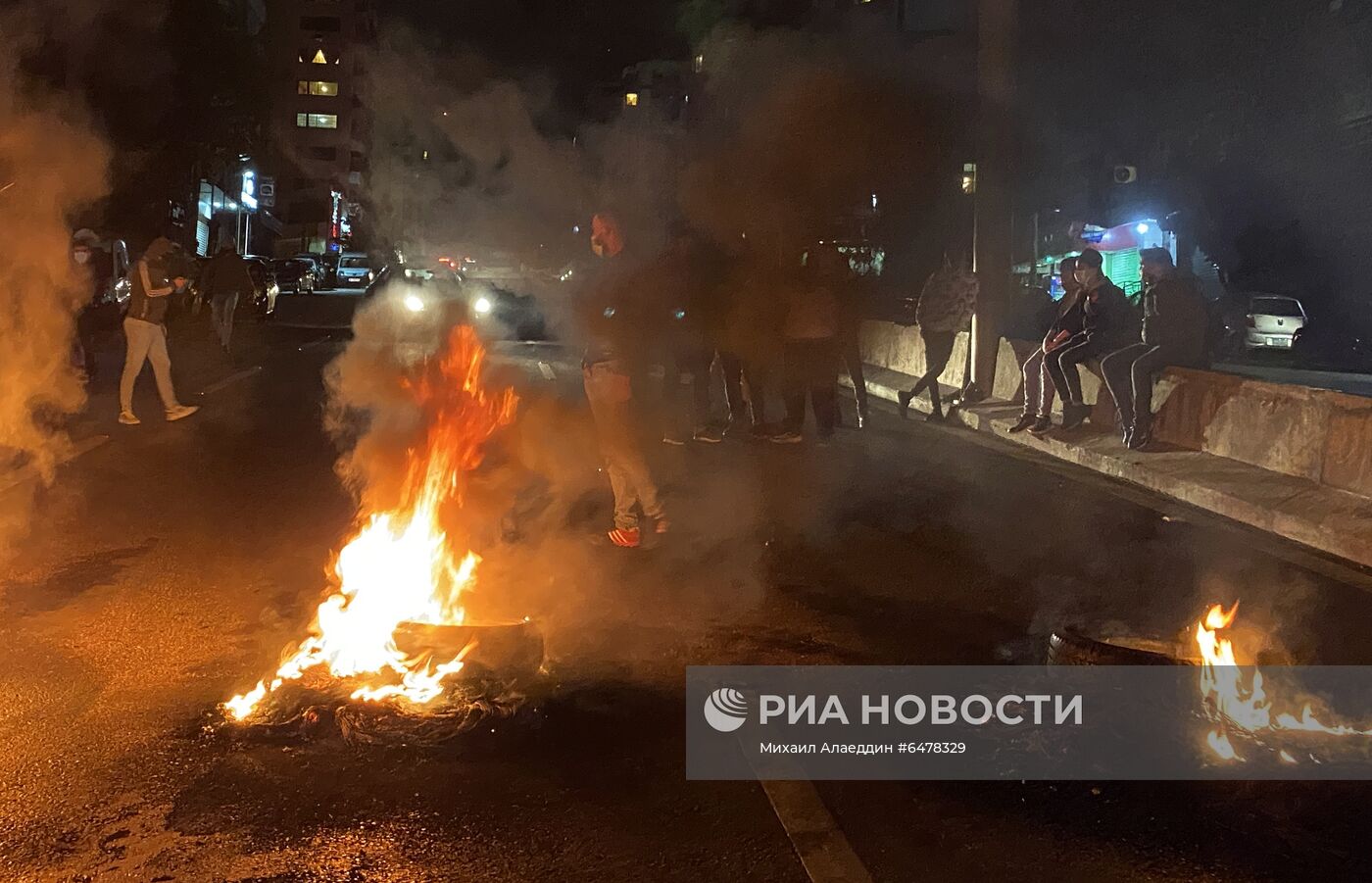 Протесты в Бейруте