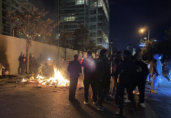 Протесты в Бейруте