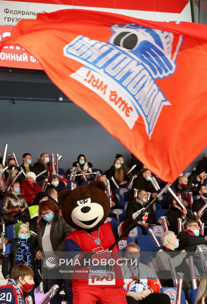 Хоккей. КХЛ. Матч "Локомотив" - "Йокерит"