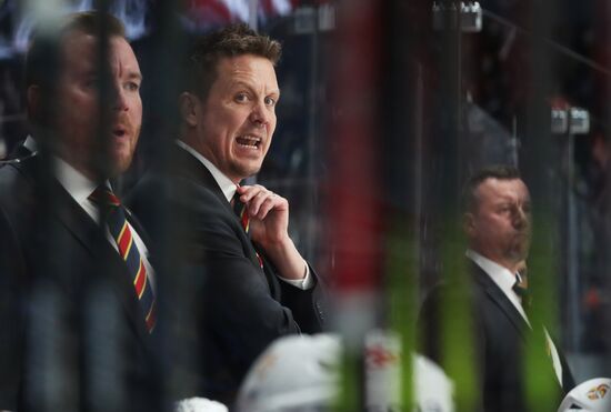 Хоккей. КХЛ. Матч "Локомотив" - "Йокерит"