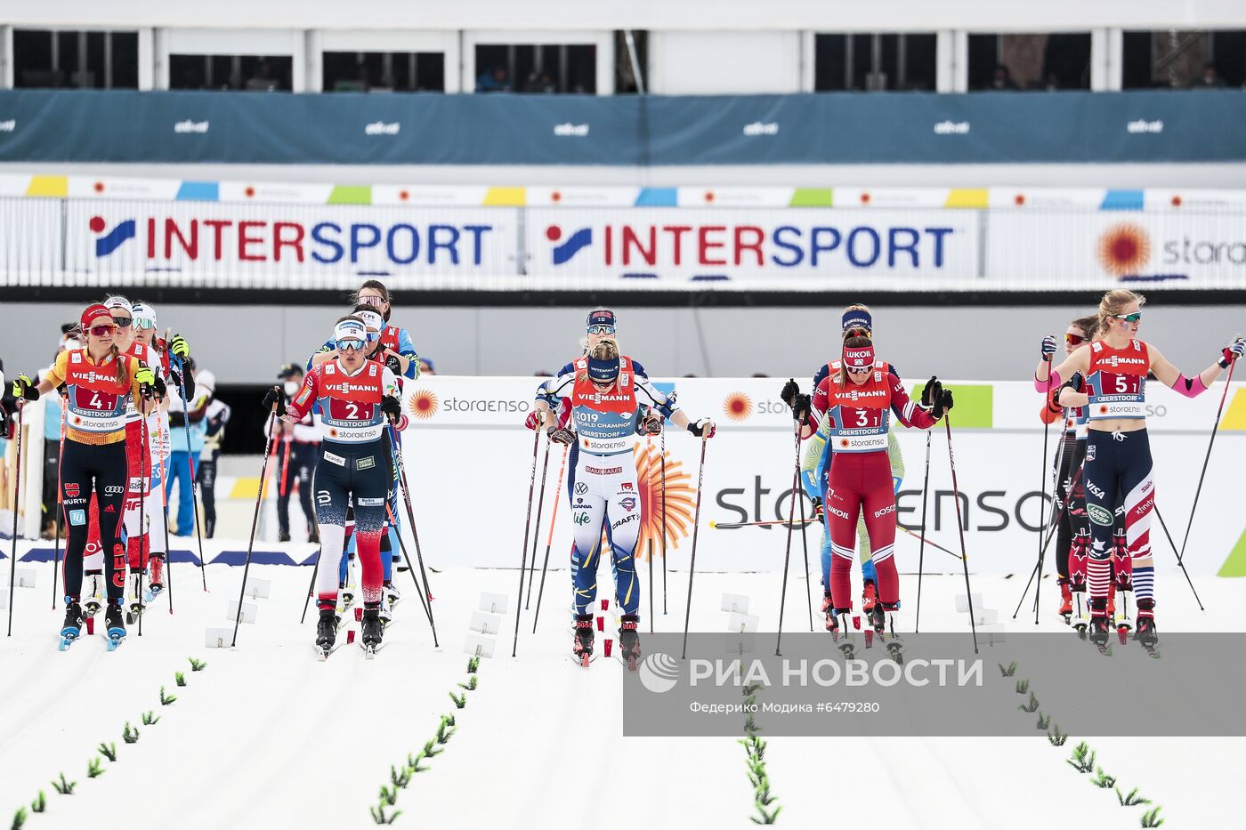 Лыжные гонки. Чемпионат мира. Женщины. Эстафета