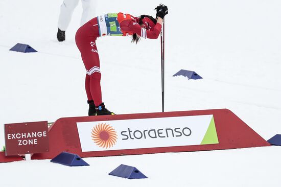 Лыжные гонки. Чемпионат мира. Женщины. Эстафета