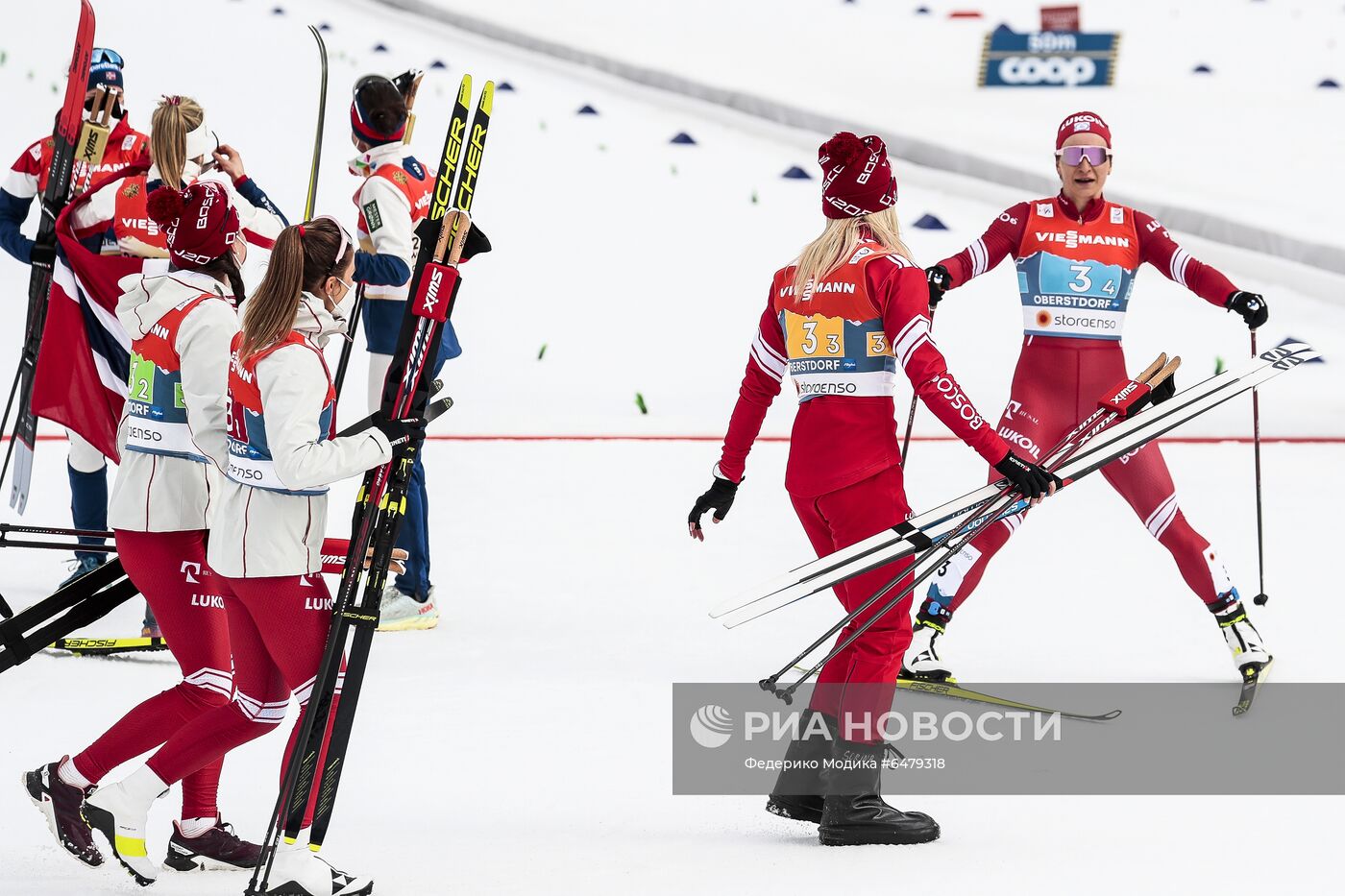 Лыжные гонки. Чемпионат мира. Женщины. Эстафета