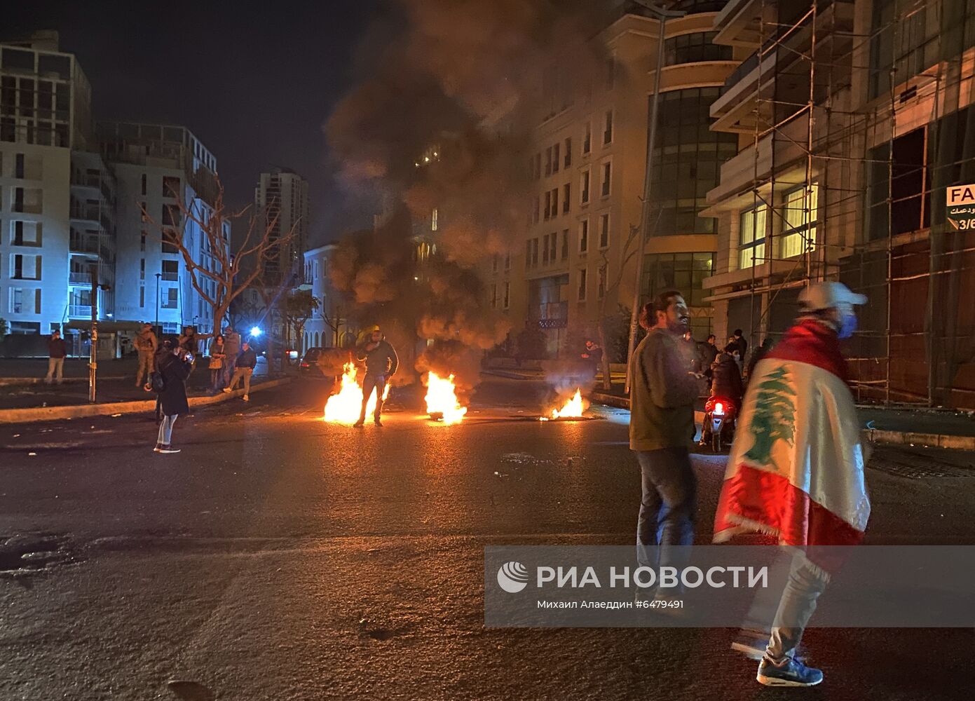 Протесты в Бейруте