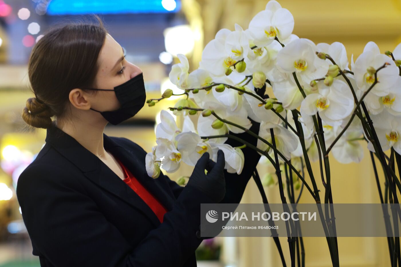 Москва накануне Международного женского дня