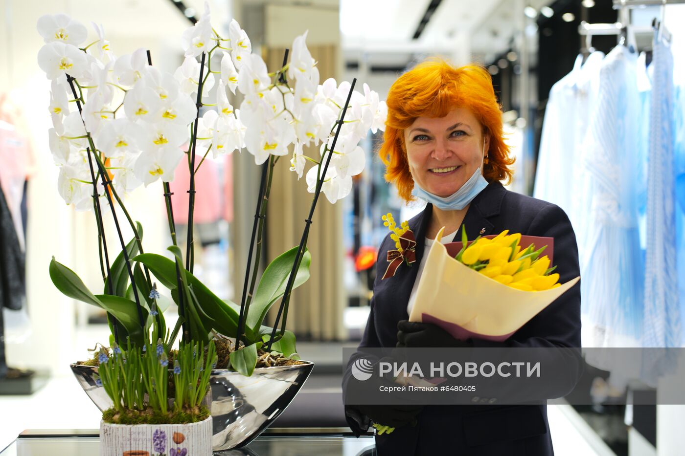 Москва накануне Международного женского дня