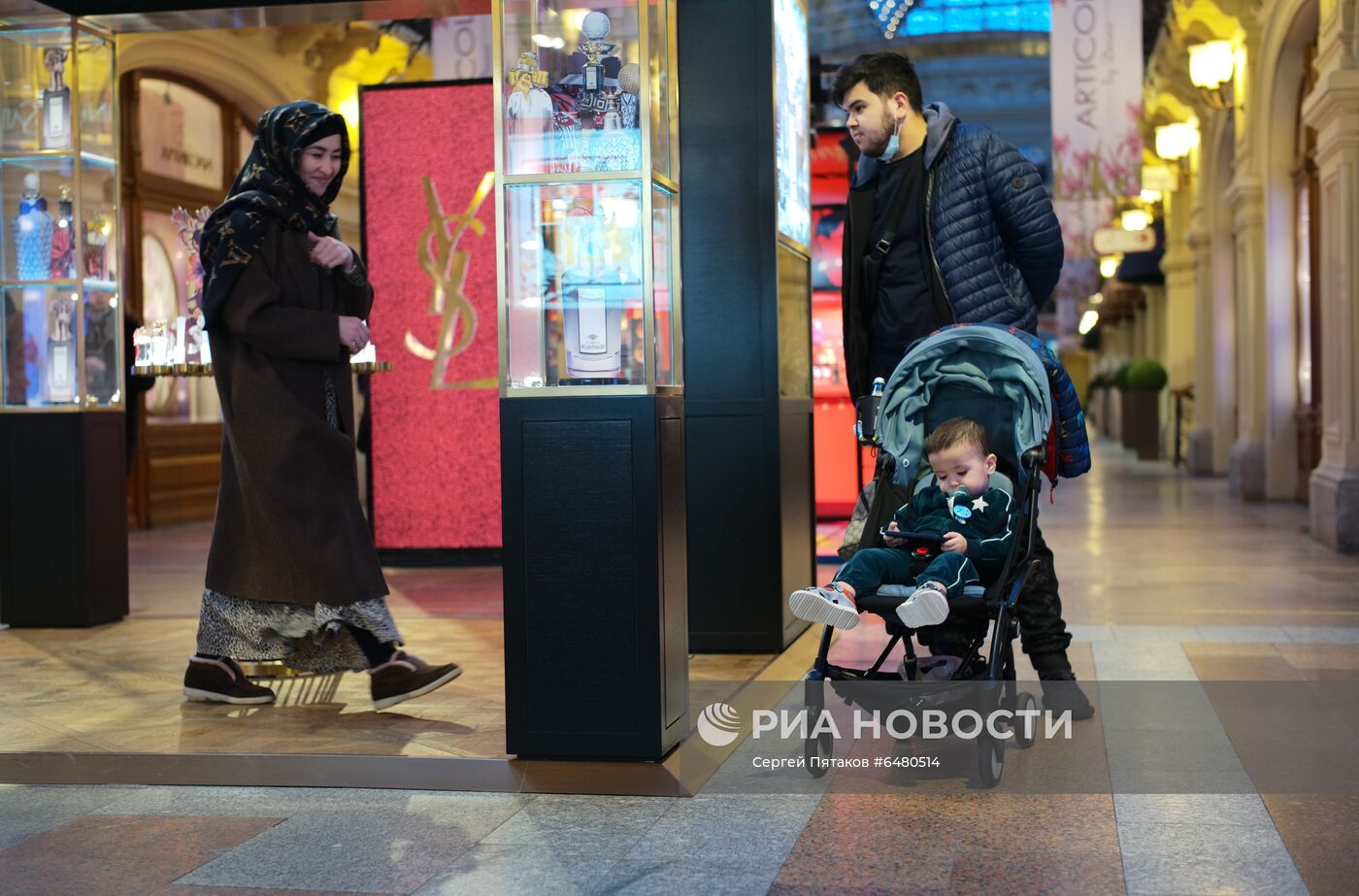 Москва накануне Международного женского дня