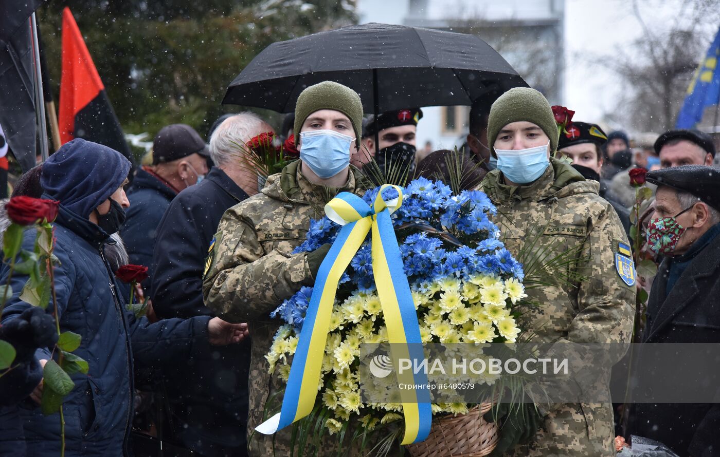 Акция националистов на Украине