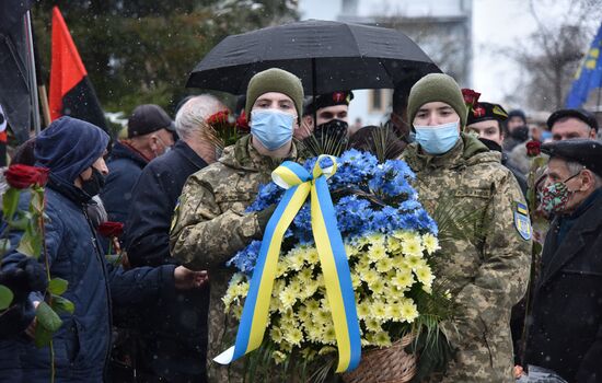 Акция националистов на Украине