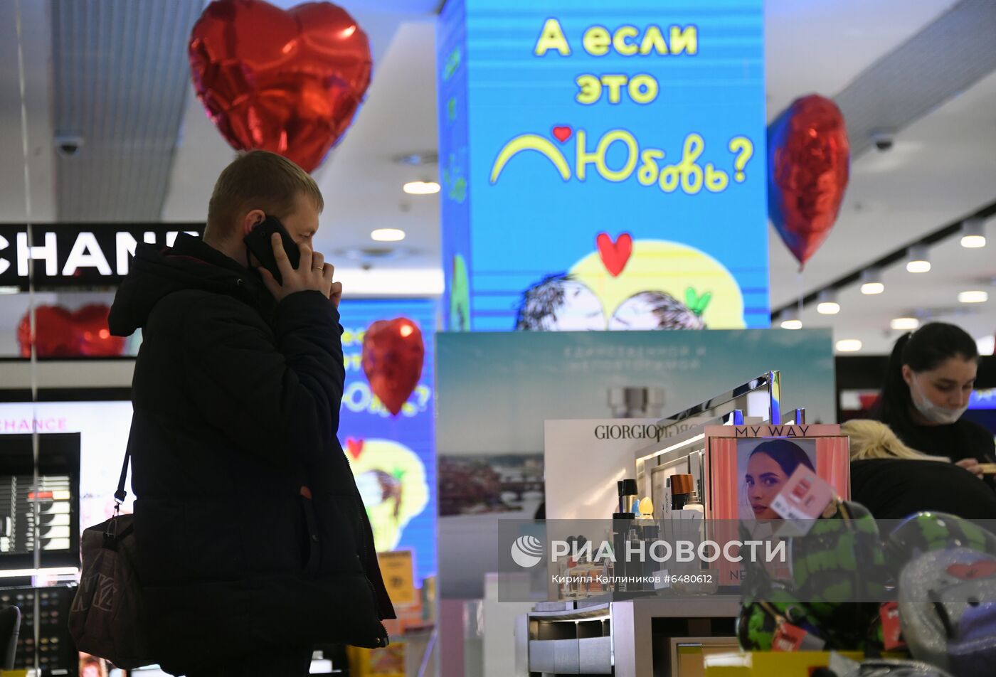 ТЦ "Европейский" в преддверии 8 марта