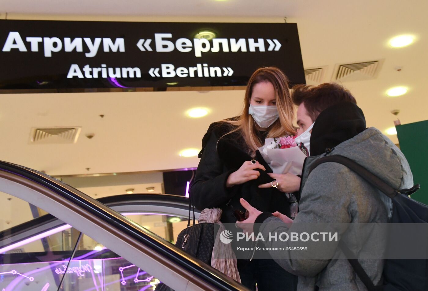 ТЦ "Европейский" в преддверии 8 марта