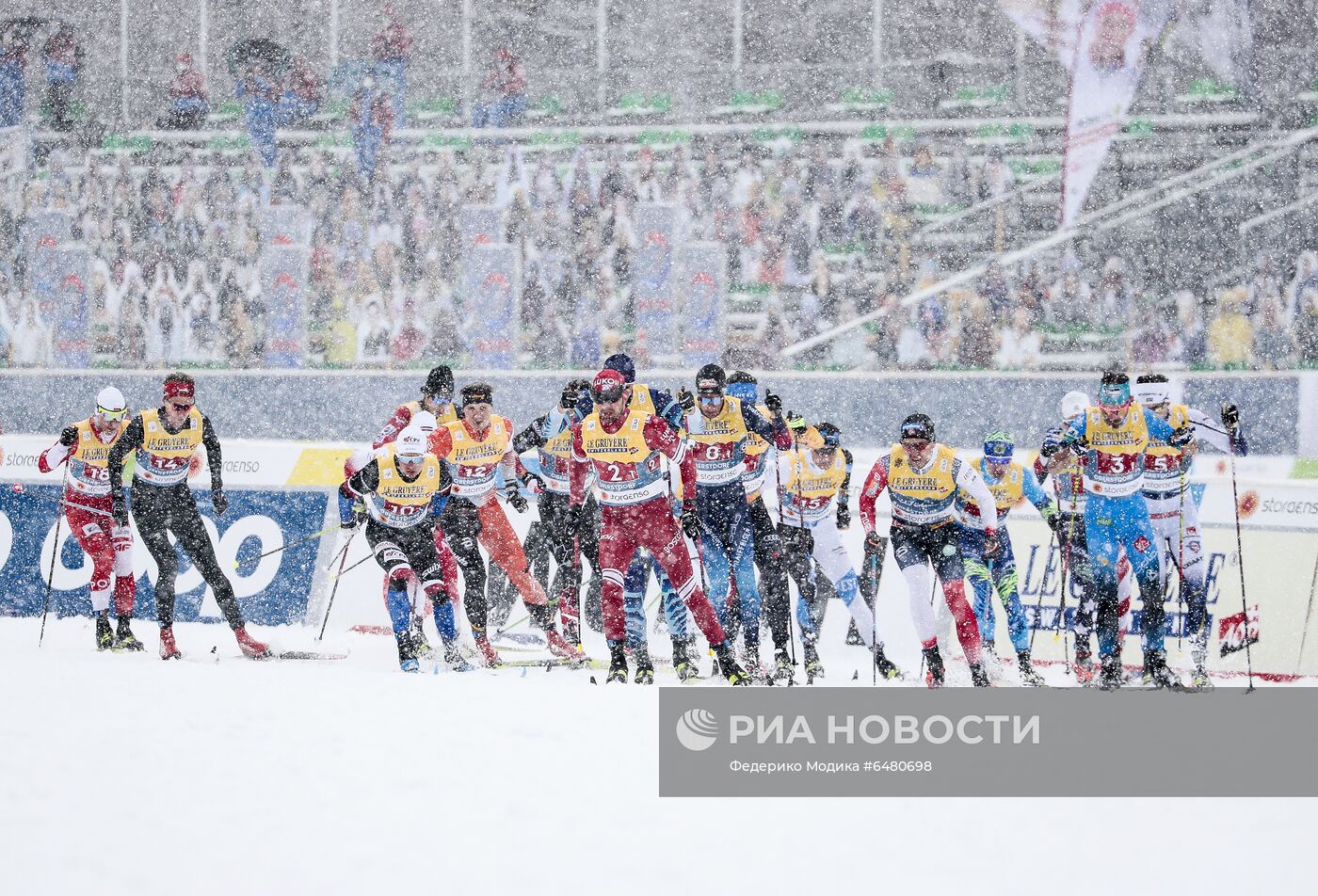 Лыжные гонки. Чемпионат мира. Мужчины. Эстафета