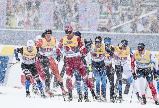 Лыжные гонки. Чемпионат мира. Мужчины. Эстафета