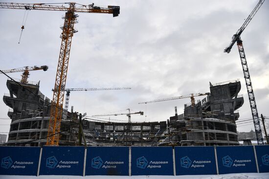 Строительство Ледовой арены в Екатеринбурге