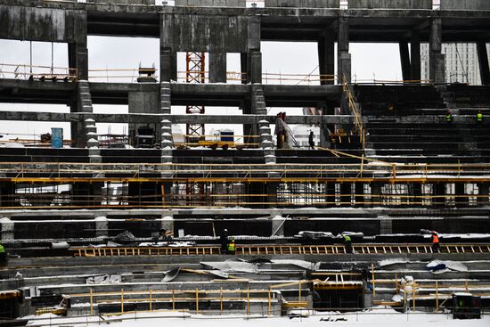 Строительство Ледовой арены в Екатеринбурге