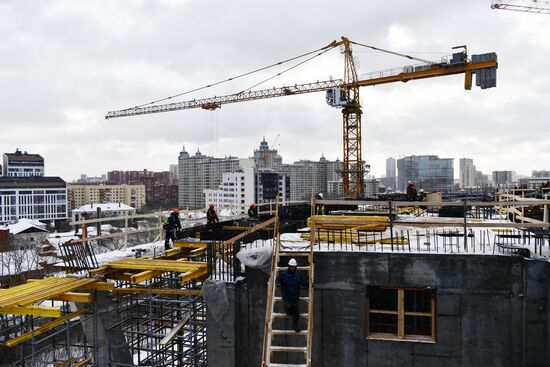 Строительство Ледовой арены в Екатеринбурге