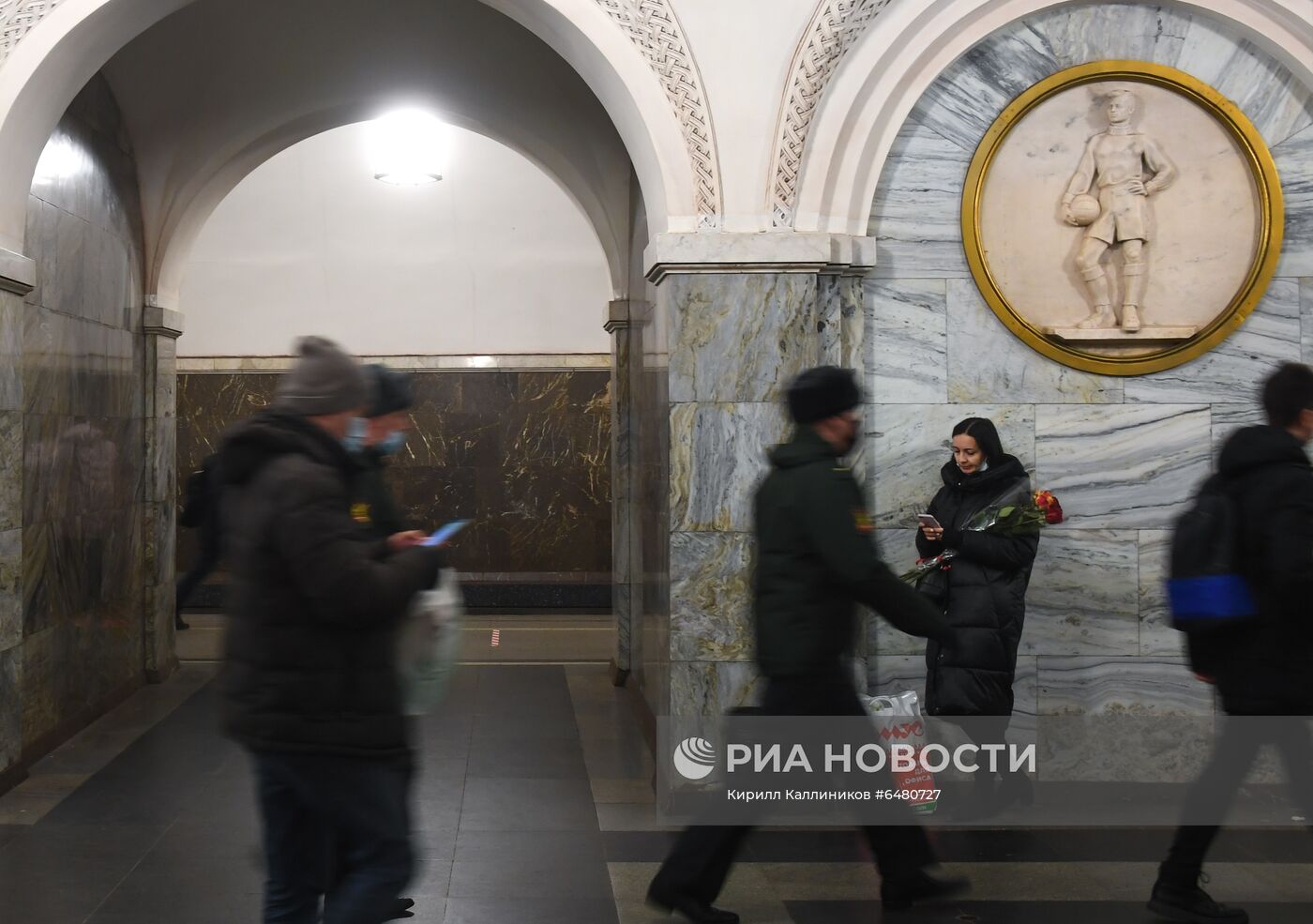 Москва накануне Международного женского дня