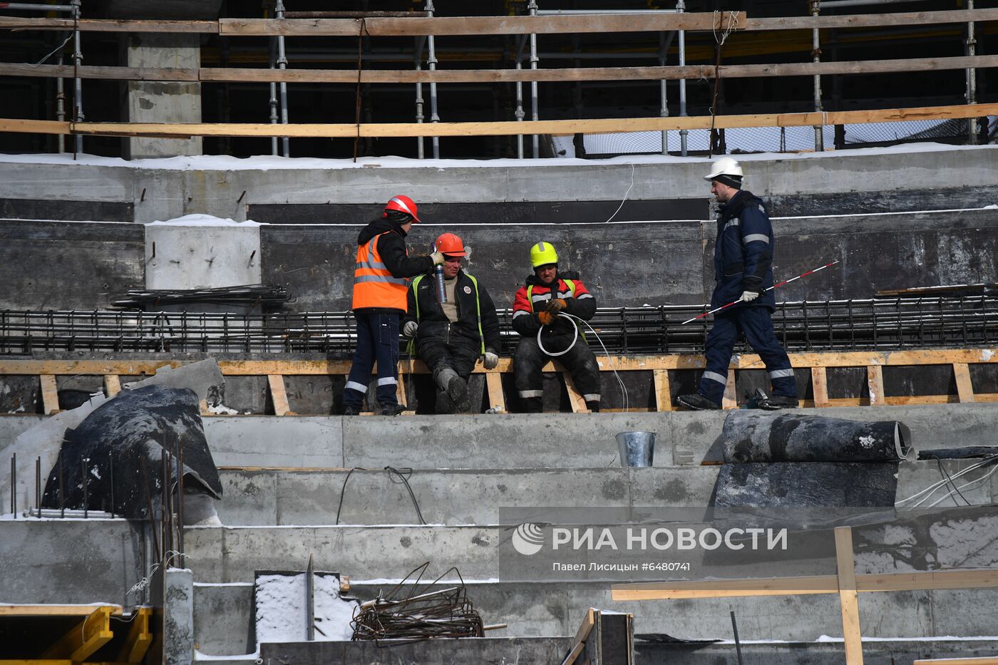 Строительство Ледовой арены в Екатеринбурге