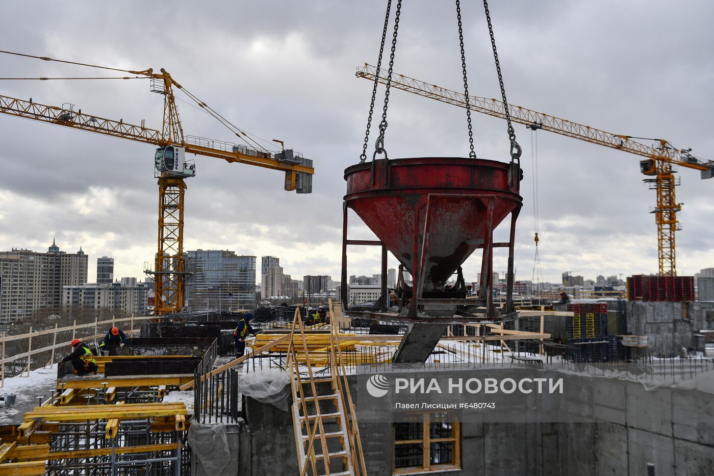 Строительство Ледовой арены в Екатеринбурге