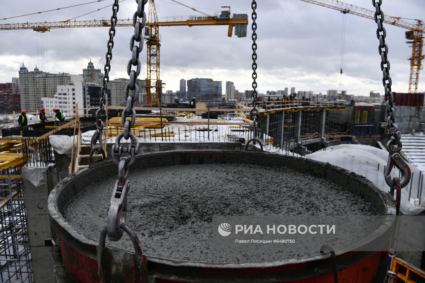 Строительство Ледовой арены в Екатеринбурге