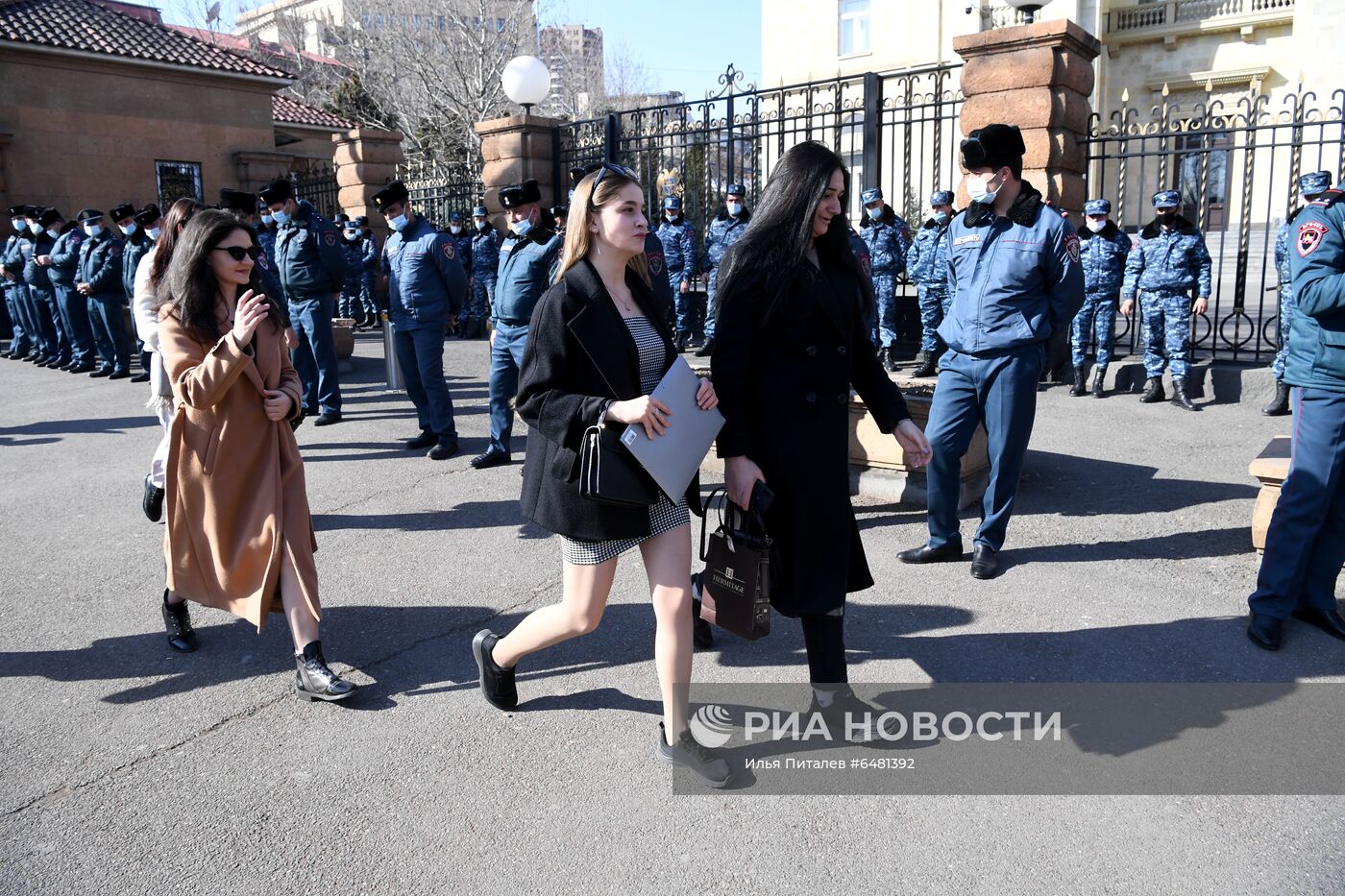 Акция протеста оппозиции в Ереване