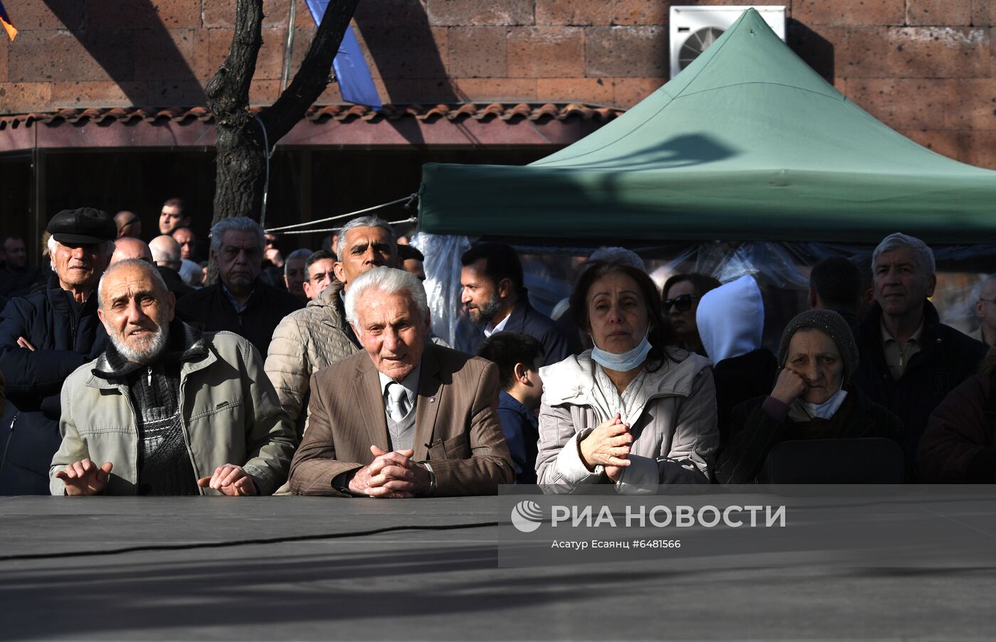 Акция протеста оппозиции в Ереване