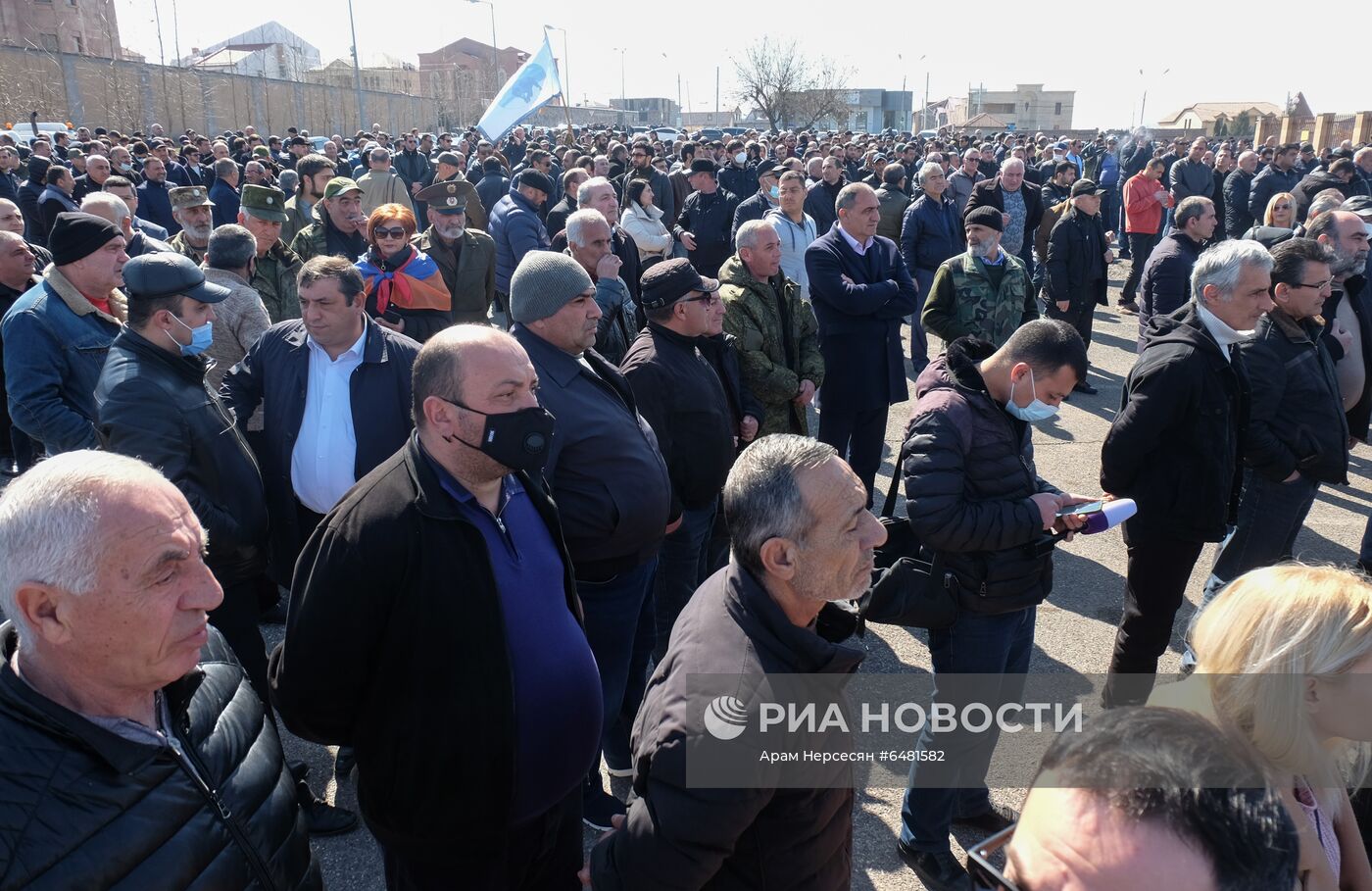 Акция протеста оппозиции в Ереване