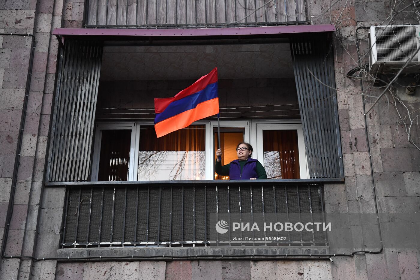 Акция протеста оппозиции в Ереване