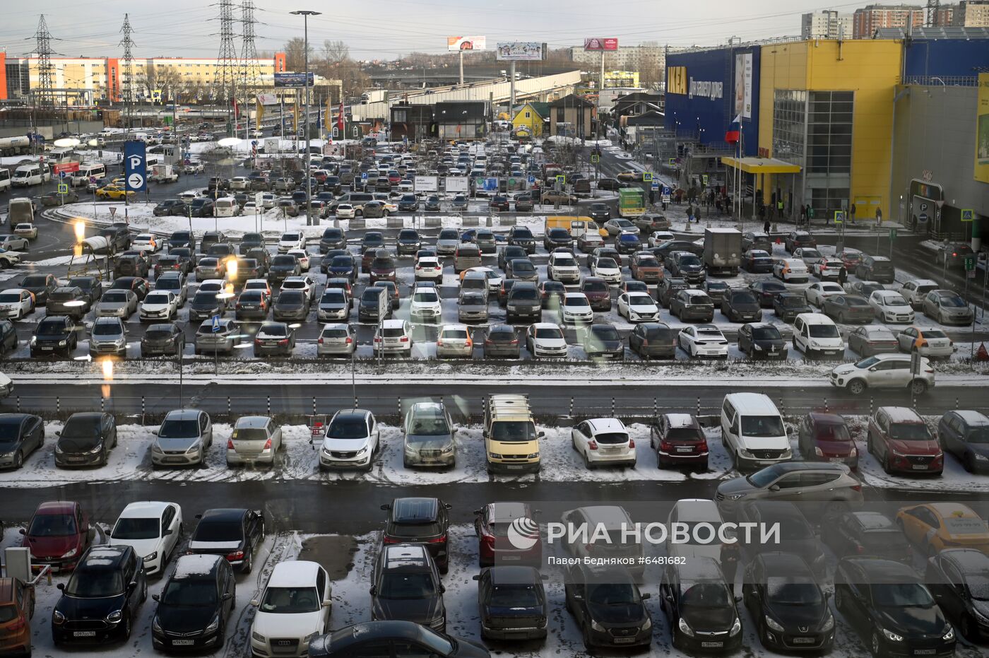 Предпраздничная торговля в Москве