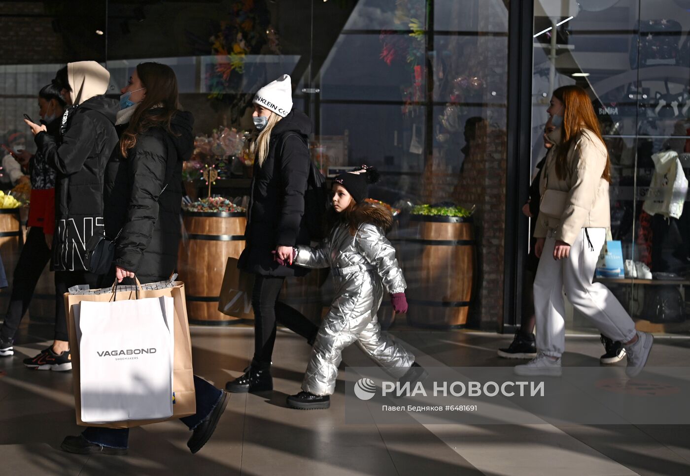 Предпраздничная торговля в Москве