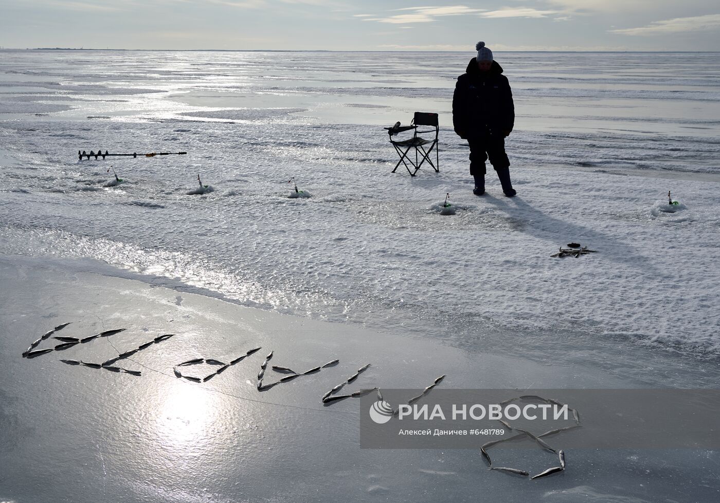 Зимняя рыбалка на Финском заливе