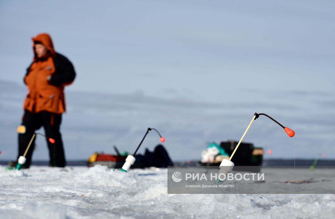 Зимняя рыбалка на Финском заливе