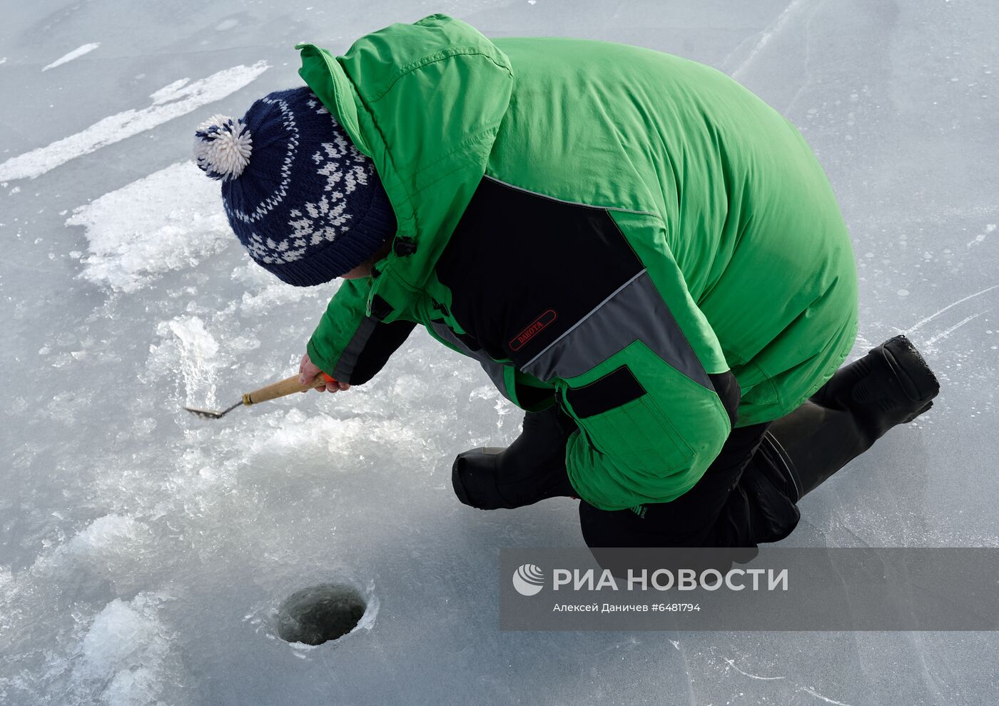 Зимняя рыбалка на Финском заливе